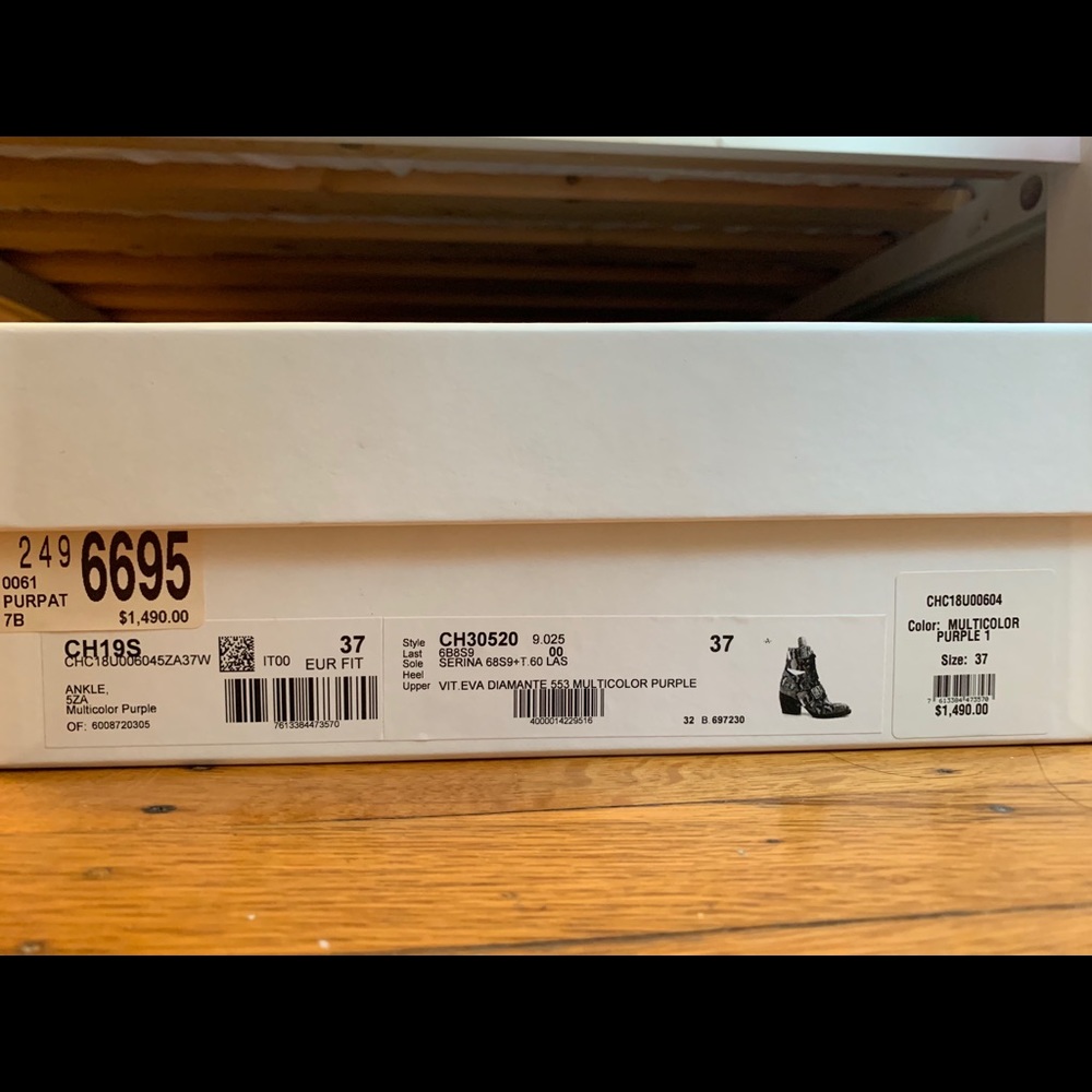 BNIB Chloe Women's Rylee Ankle Boots Sz 7 RARE - Picture 8 of 8